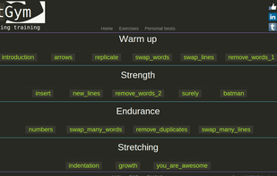 EditGym screenshot 1