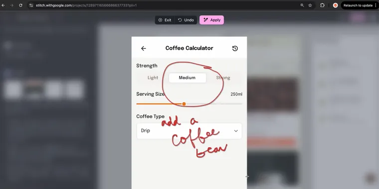 Google Stitch integrates tldraw annotation tool for design markups image