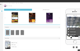 Kishkee Mobile Builder screenshot 2