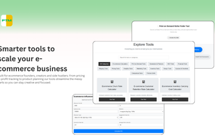 Smarter tools to scale your ecommerce business