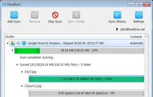 CloudSync screenshot 1