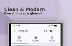 DAVy - CalDAV/CardDAV Sync for Android screenshot 3