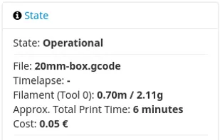 FilamentManager screenshot 1