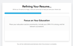 ResumeEditorAI screenshot 1