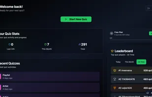 Spotiguess Main menu