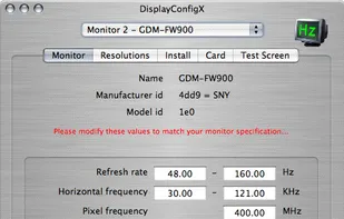 DisplayConfigX screenshot 1