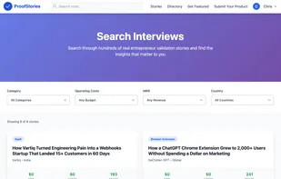 ProofStories screenshot 1