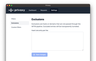 Privaxy screenshot 3