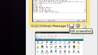 Capture window - then you can easily edit or upload image