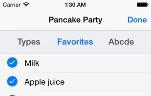 ShoppyList screenshot 2