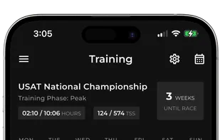 Transition: AI Triathlon Coach screenshot 1