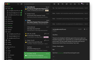 Built-in dark theme