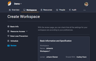 Create your development workspace in less than 5 steps (review of the workspace)