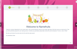 Namefruits screenshot 1