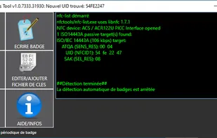 Mifare Windows Tool - MWT screenshot 1