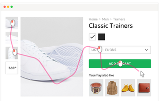 Session replay Tool records all happened during a visit