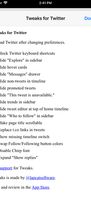 Tweaks for Twitter screenshot 3