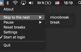 Skip to the the next break