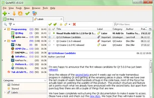 QuiteRSS screenshot 2