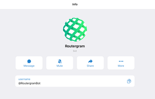 Routergram screenshot 1