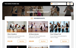 Dance Membership Management Software
