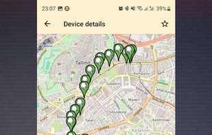 BLE Radar screenshot 2