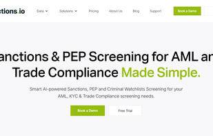 sanctions.io screenshot 1