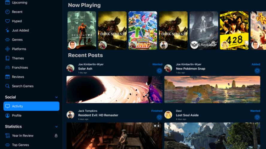 GameTrack Managing game library and backlog AlternativeTo