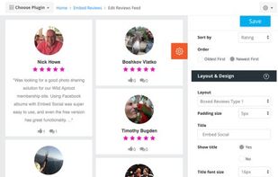 Embed Facebook Reviews screenshot 1