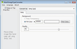 Moo0 Image Converter screenshot 1