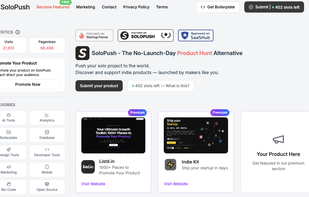 SoloPush screenshot 1