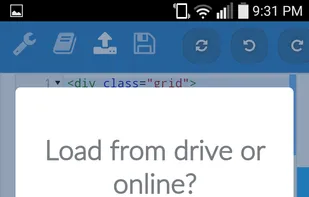 Load a weave online or from your hard disk!