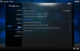XBian screenshot 1