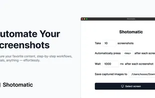 Shotomatic screenshot 1