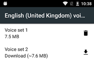 Speech Services by Google screenshot 3