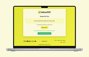 YellowPDF screenshot 1