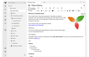 Trilium Notes screenshot 1