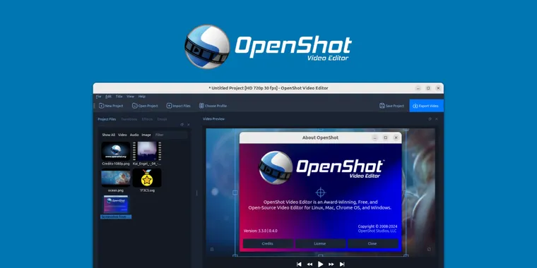 OpenShot 3.3 brings new default theme, enhanced ripple editing, & improved Wayland support image