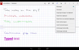 LectureNotes screenshot 3