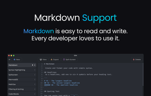 ERA Supportes Markdown