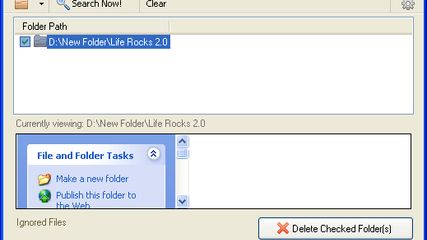 Fast Empty Folder Finder screenshot 1