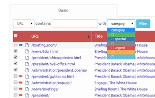Versionista screenshot 2
