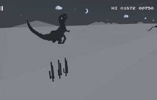 Dino T-Rex 3D Run screenshot 2