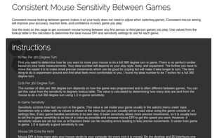 Elite Ownage's Sensitivity Calculator screenshot 2