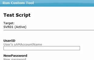 User input form fields, dynamically generated for your PowerShell, VBScript or other command-line tool.