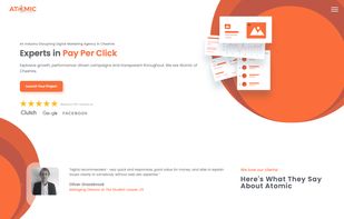 Atomic Digital Marketing screenshot 1