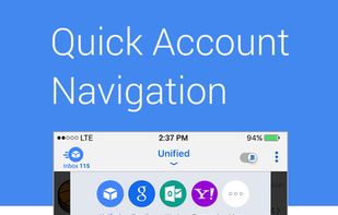 BlueMail screenshot 2