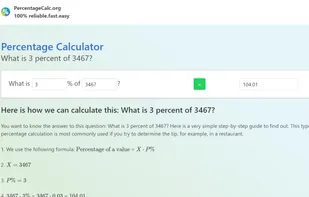 Percentage Calculator screenshot 3