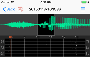 Singscope screenshot 1