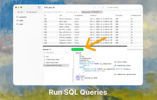 PostgresGUI screenshot 1